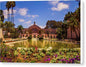 Balboa Park Botanical Building and Lily Pond - Canvas Print
