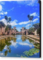 Balboa Park Reflecting Pond - Canvas Print