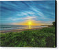 Breathtaking Pacific Beach Sunset - Canvas Print