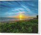 Breathtaking Pacific Beach Sunset - Canvas Print