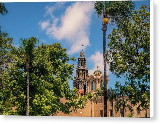 California Tower, Balboa Park - Canvas Print
