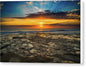 La Jolla Tide pools Sunset - Canvas Print