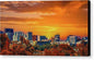 San Diego Skyline At Sunset (Balboa Park View) - Gallery Wrapped Canvas Print